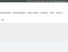 Tablet Screenshot of panasiamarketing.com